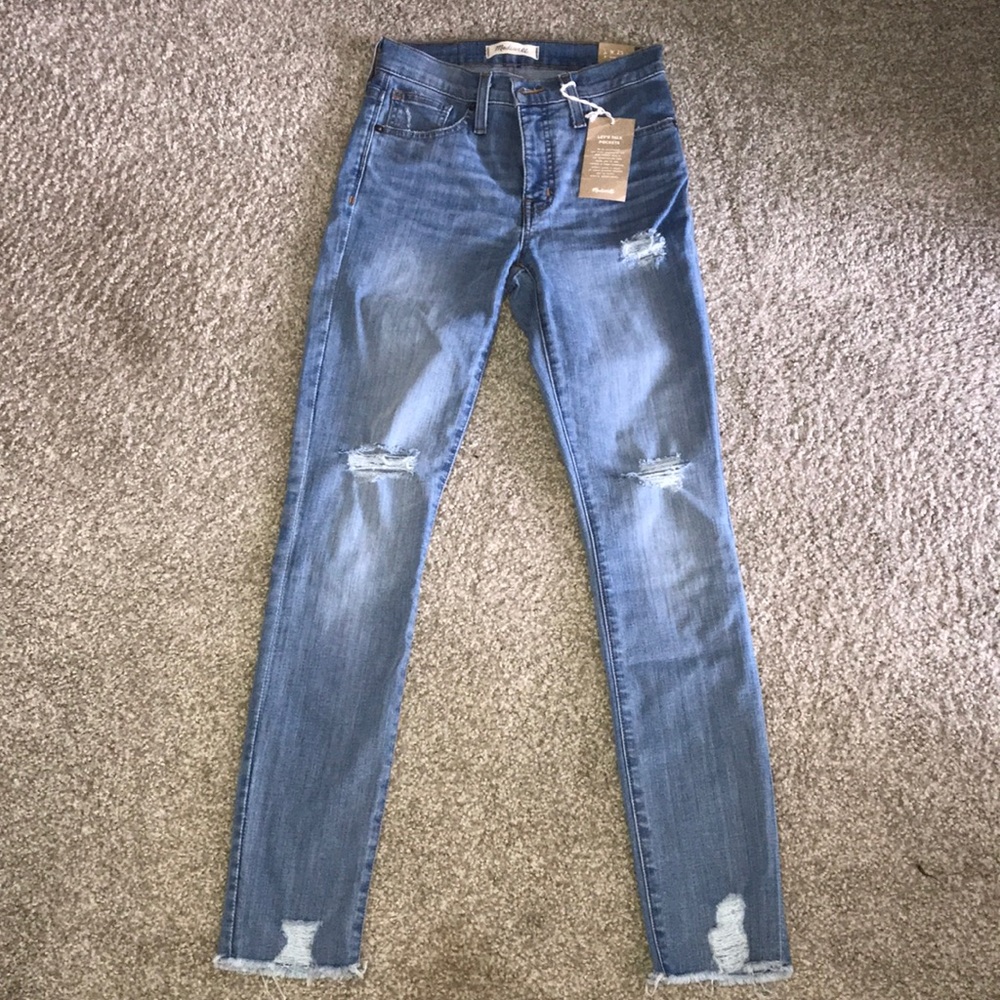 Madewell 9” high-rise skinny jeans